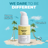 Sunshield SPF 50+ Sunscreen Gel With Vitamin E | Water Resistant | Matte Finish | High Coverage - 30ML